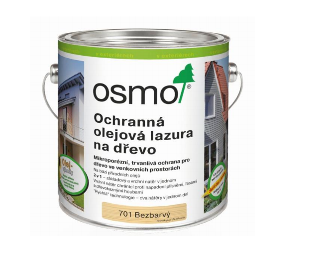 OSMO Ochranná olejová matná lazúra