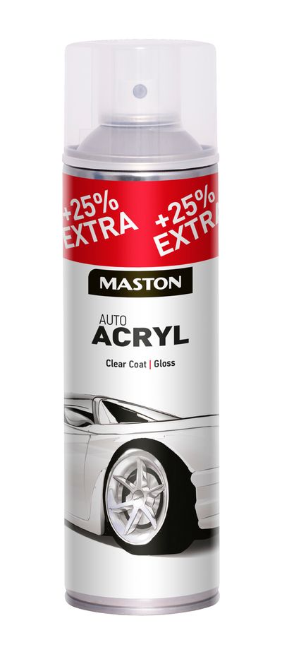 MASTON AutoACRYL - Akrylový lak bezfarebný 500 ml
