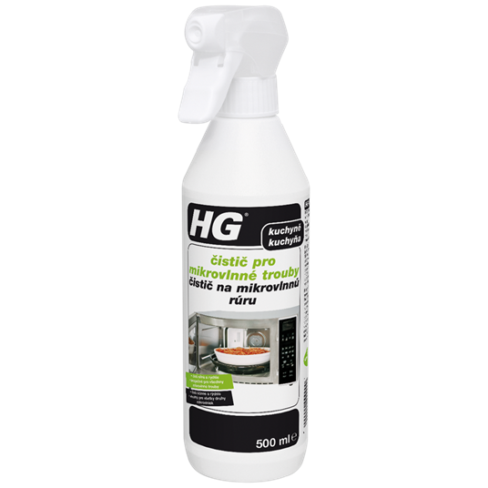 HG Čistič na mikrovlnnú rúru 500 ml