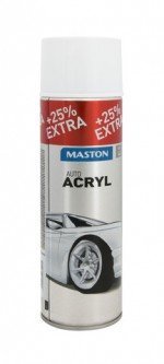 MASTON AutoACRYL - Akrylová farba na kovové diely cervena 500 ml