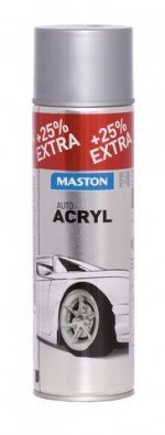 MASTON AutoACRYL - Akrylová farba na kolesá 500 ml oceľová