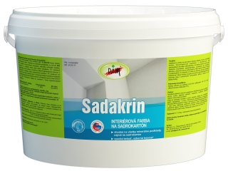 E-shop PAM Sadakrin - Biela maliarska interiérová farba biela 18 kg