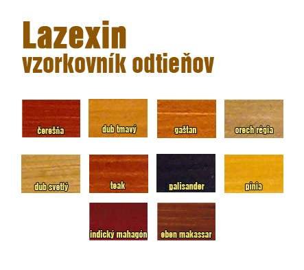 PAM Lazexin - Tenkovrstvá lazúra na drevo