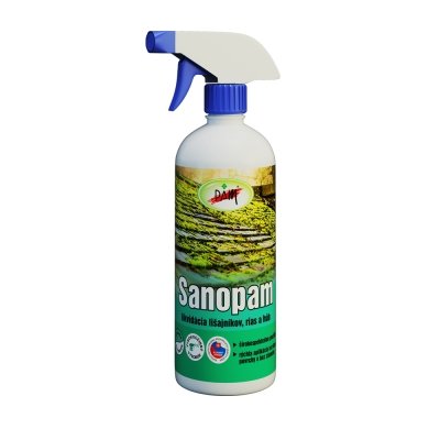 PAM SANOPAM - Vysokoúčinný prostriedok na likvidáciu rias a plesní