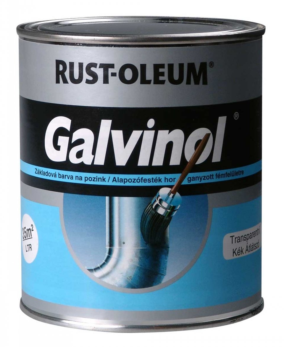 GALVINOL - základná farba na pozink a na povrchy so zlou priľnavosťou