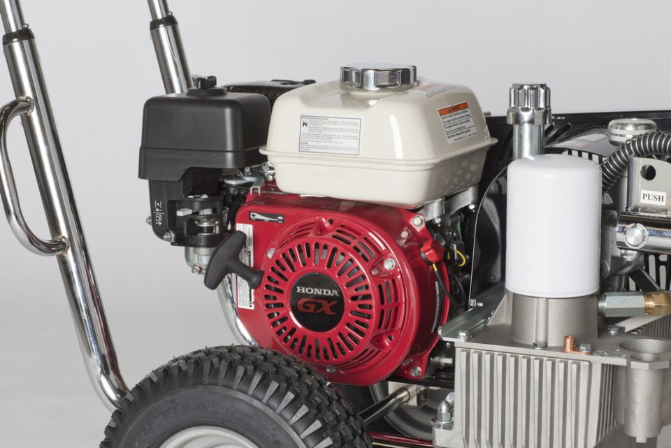 HeavyCoat 950 benzínový pohon  - Hydraulické piestové zariadenie - Vozík