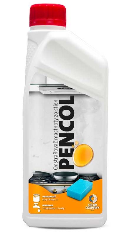 E-shop PENCOL - Odstraňovač mastnoty zo stien 1 L