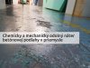 Chemicky a mechanicky odolný náter betónovej podlahy v priemysle