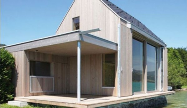 Bezúdržbové drevené fasády - patina a sivý kovový efekt