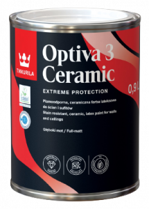 OPTIVA 3 CERAMIC SUPERMATT - Umývateľná farba s hlboko matným efektom (zákazkové miešanie)