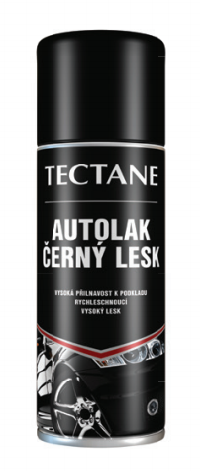 TECTANE - Autolak čierny lesk 400 ml
