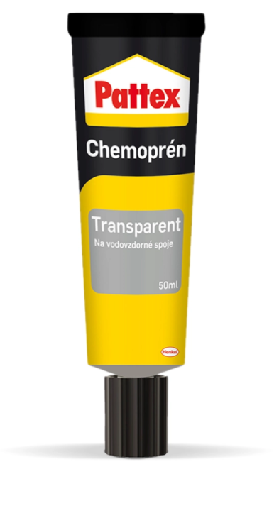 Lepidlo Chemoprén transparent 50ml transparentny 50 ml