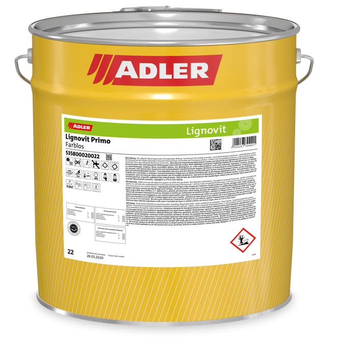 Adler Lignovit PRIMO - vodouriediteľná impregnácia na drevo s ochranou voči škodcom