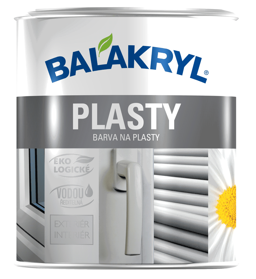 Balakryl PLASTY - farba na plasty
