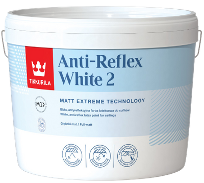 ANTI-REFLEX WHITE  - antireflexná farba na premietanie matná