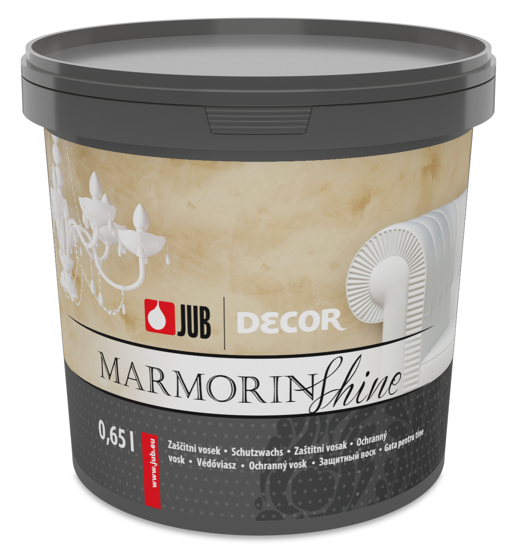 E-shop DECOR MARMORIN SHINE - Lesklý vodoodpudivý ochranný vosk bezfarebný 0,65 L