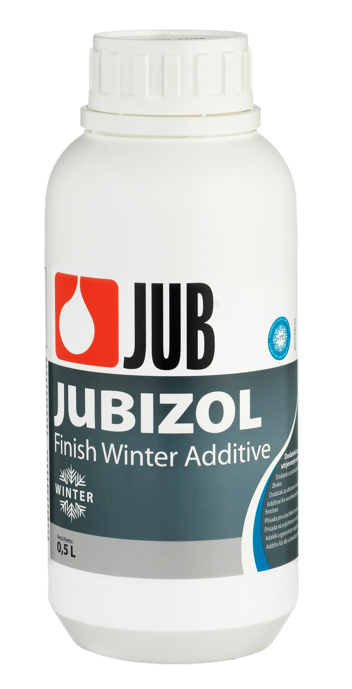 JUBIZOL finish winter additive - zimná prísada pre urýchlenie tvrdnutia omietok