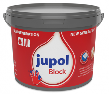 JUPOL BLOCK - Špeciálna interiérová farba na blokovanie fľakov