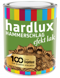 Hardlux kladivkový efekt - antikorózny náter na kov