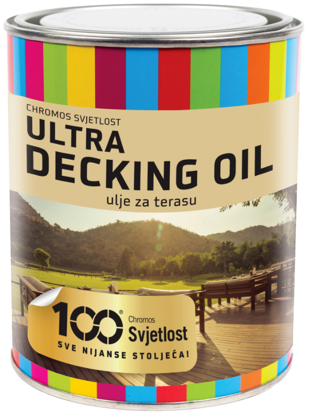 Ultra Decking Oil - olej na drevené terasy