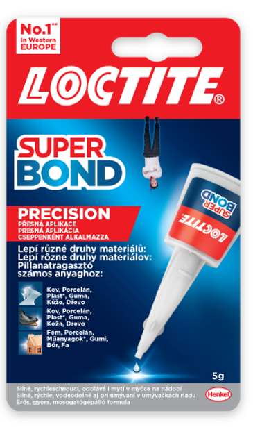 LOCTITE Super Bond Precision - univerzálne lepidlo