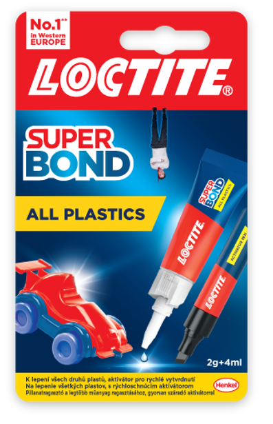 Super Bond All Plastics 2g+4ml - lepidlo na plasty 2g +4 ml