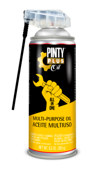 PINTY PLUS OIL - Viacúčelové mazivo 400 ml