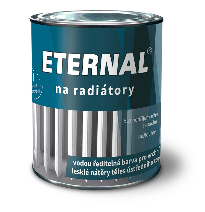 ETERNAL - Farba na radiátory biela 0,7 kg
