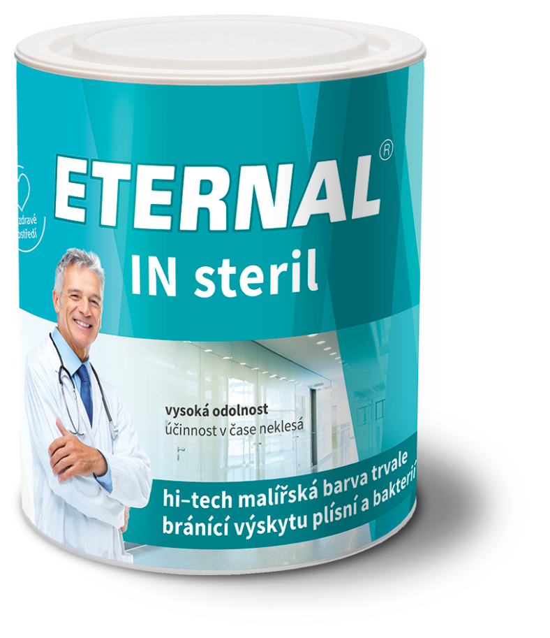 E-shop AUSTIS ETERNAL IN STERIL - Farba proti plesniam a baktériam biela 1 kg