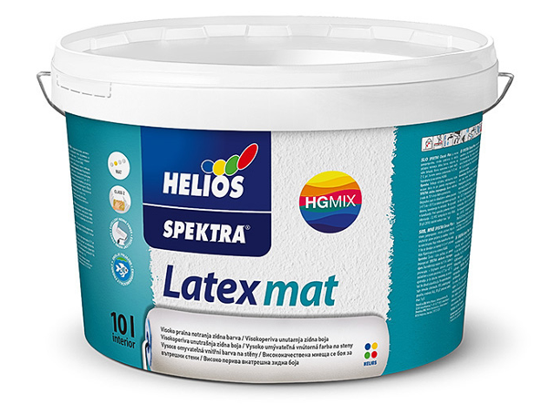 E-shop HELIOS SPEKTRA Latex MAT - Matná latexová farba biela 2 l
