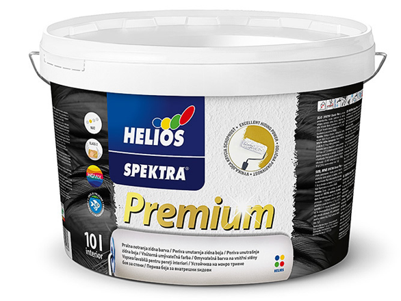 HELIOS SPEKTRA Premium - Vysoko kvalitná interiérová farba biela 2 l