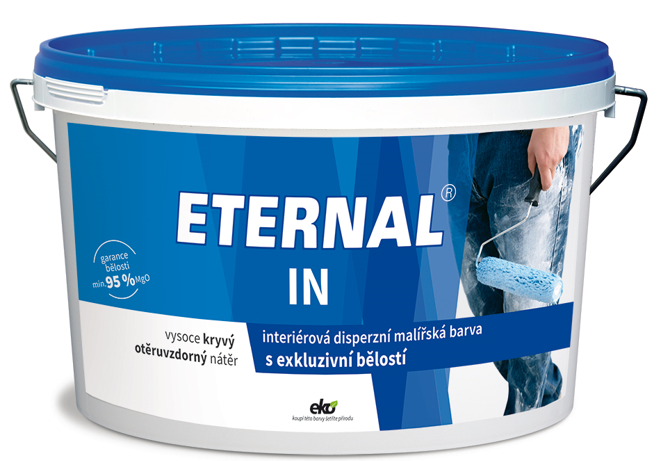 E-shop AUSTIS ETERNAL IN - Snehobiela interiérová farba biela 6 kg
