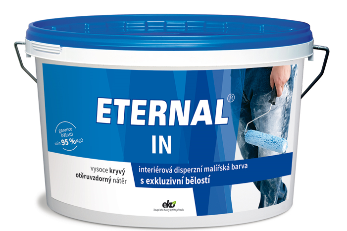E-shop AUSTIS ETERNAL IN - Snehobiela interiérová farba biela 12 kg