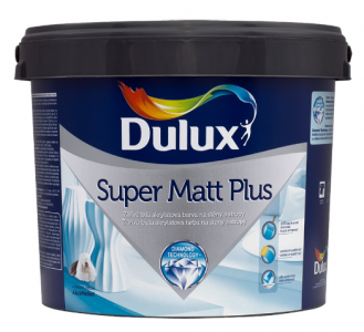 DULUX SUPER MATT PLUS - Umývateľná interiérová farba