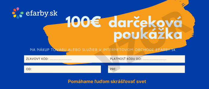 Darčeková poukážka - 100€
