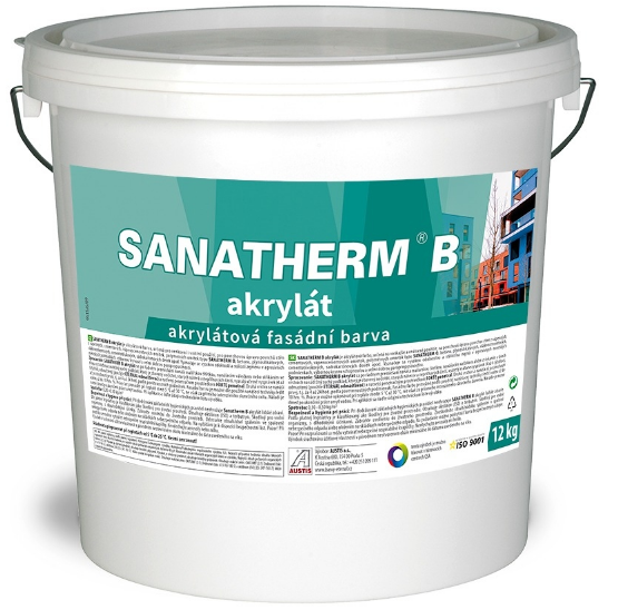 E-shop AUSTIS SANATHERM B AKRYLÁT - Akrylátová fasádna farba biela 12 kg