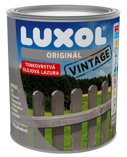 LUXOL ORIGINÁL VINTAGE - Tenkovrstvá olejová lazúra s dekoračným efektom