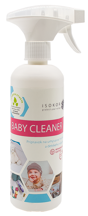 ISOKOR BABY CLEANER - Ekologický prípravok na čistenie hračiek 500 ml