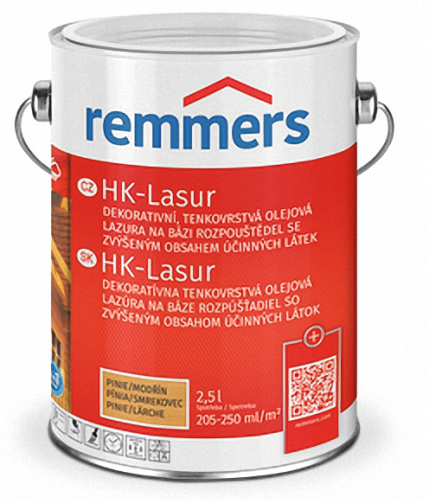REMMERS HK LASUR - Tenkovrstvá olejová lazúra REM - farblos 2,5 L