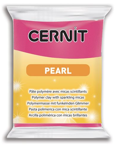 CERNIT PEARL - Modelovacia hmota s perleťovým efektom CE0860056460 - purpurová 56 g