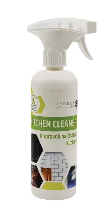ISOKOR KITCHEN CLEANER - Prípravok na kuchynské linky s antistatockými vlastnosťami 500 ml