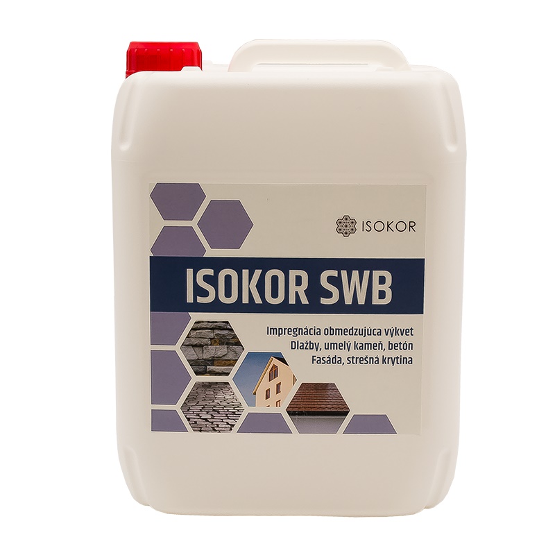 ISOKOR SWB - Impregnácia dlažby a betónu proti výkvetu 5 L