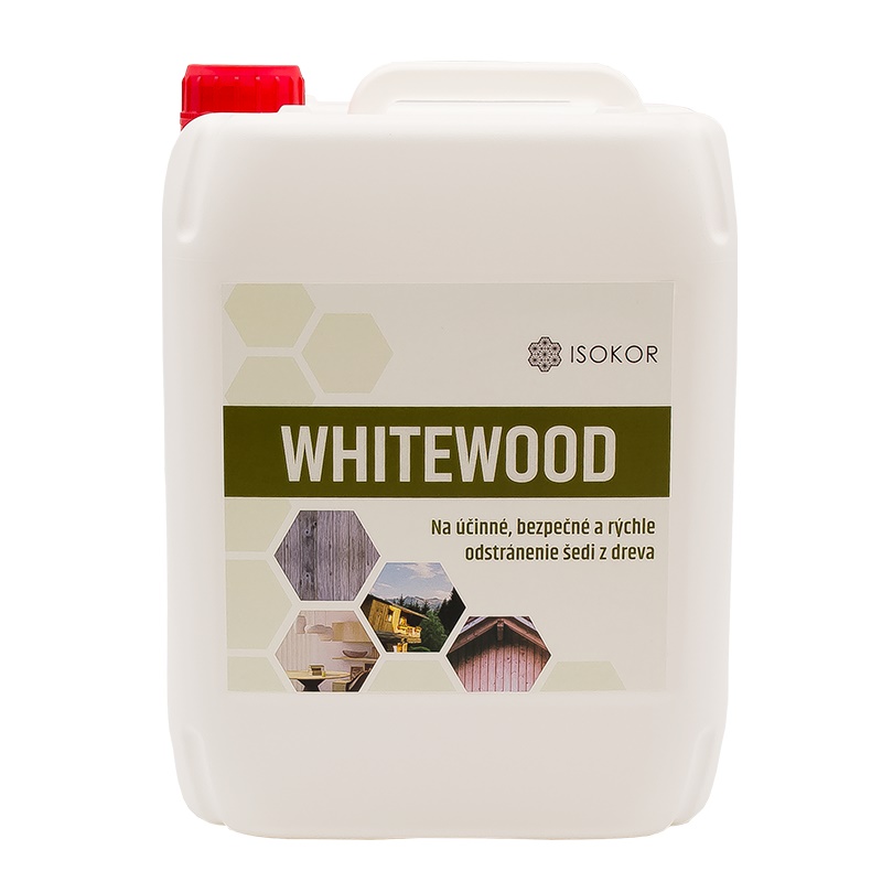 ISOKOR WHITEWOOD - Prípravok na odstránenie šedi z dreva 5 L