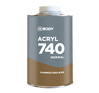 HB BODY 740 - Akrylátové riedidlo normal