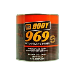 HB BODY 969 - Jednozložková základná farba na kov a drevo červenohnedá 1 kg