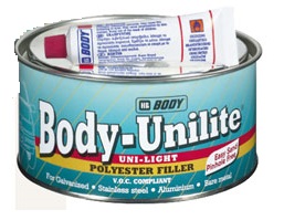 HB BODY UNILITE 209 - Jemný polyesterový tmel béžová 500 ml