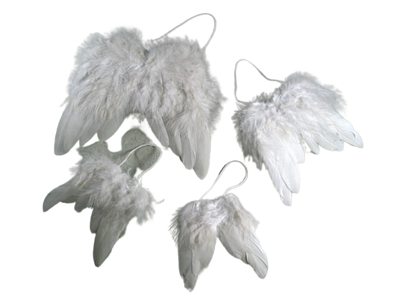 MEYCO - Ozdobné anjelské krídla 10,5x9,5 cm