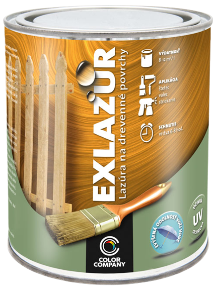 EXLAZUR - Olejová lazúra na drevo