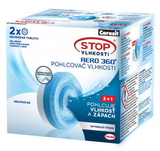 CERESIT STOP AERO - Náhradné absorpčné tablety