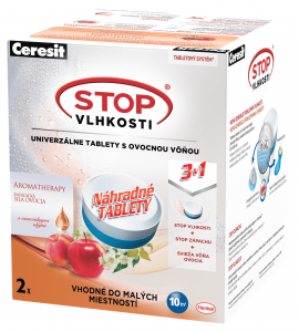 CERESIT STOP VLHKOSTI 3v1 - Náhradné tablety PEARL